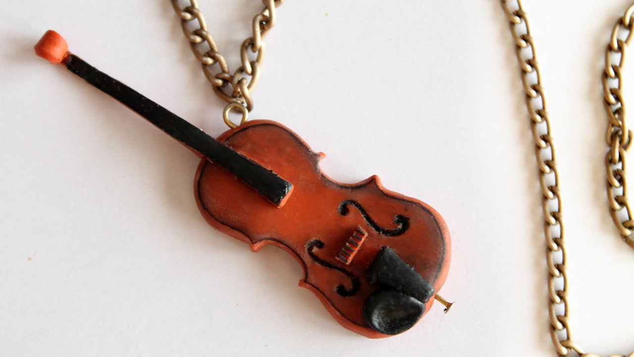 Violin Tutorial: Polymer Clay How-to