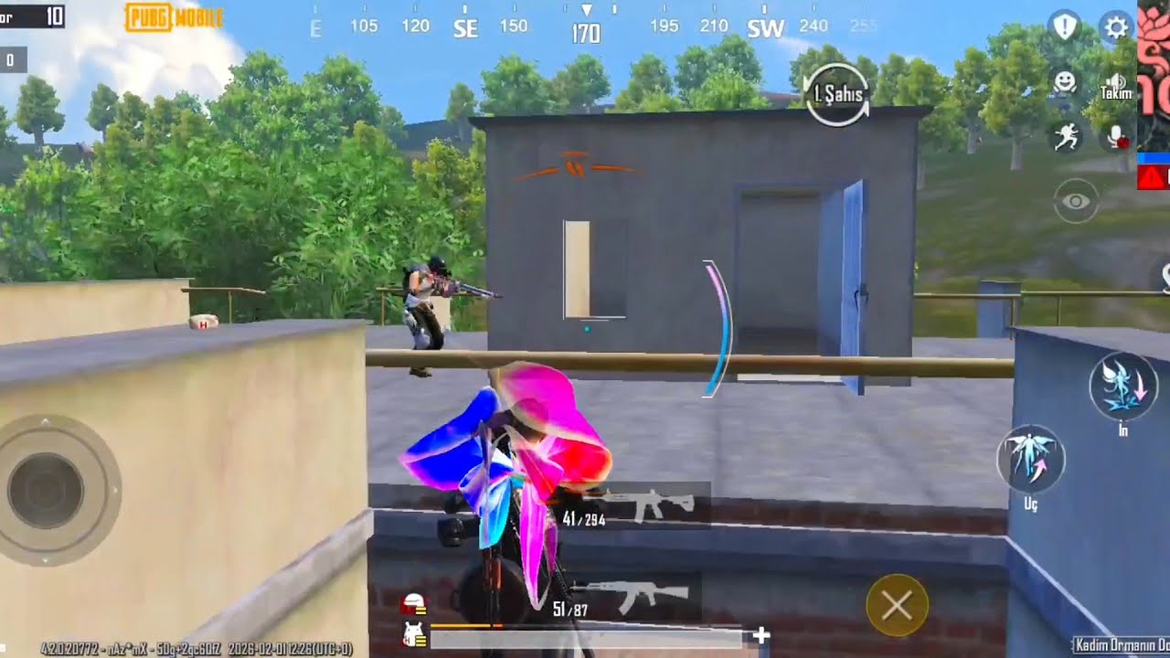 TOKİLERDE MG3 Lİ ADAMLA EDSANE FİGHT ATTIK #pubgmobile  