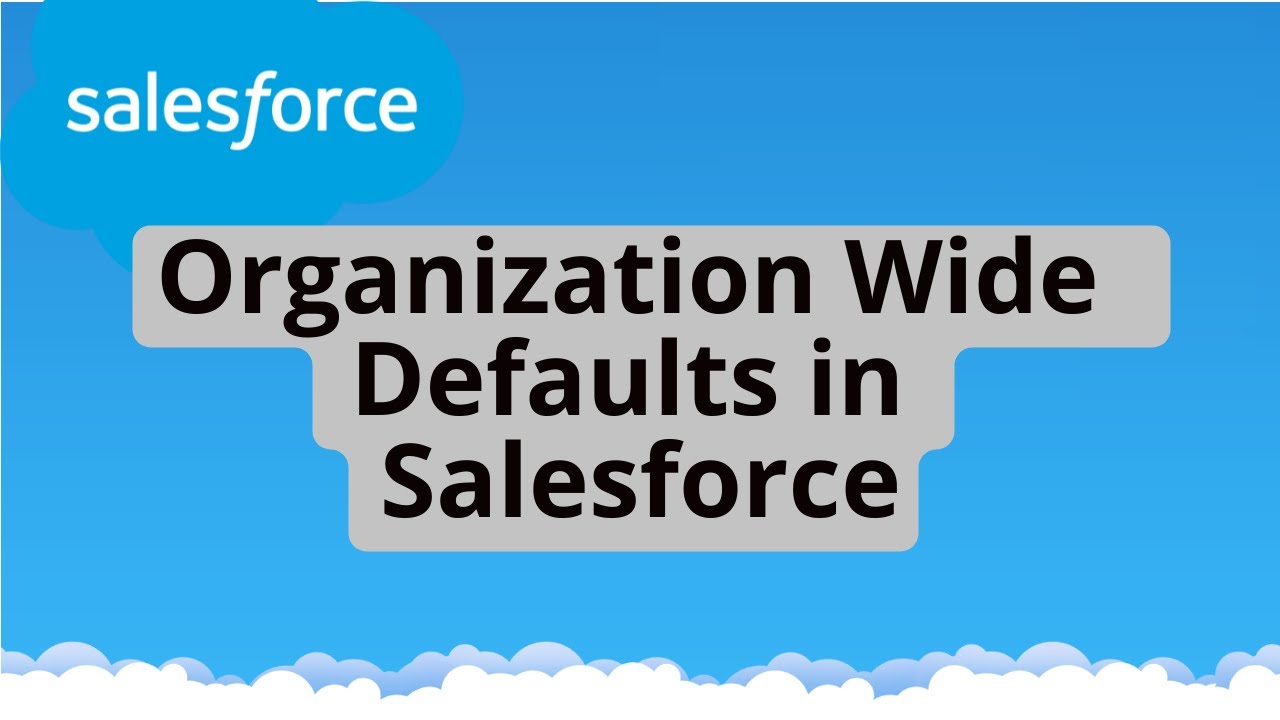 Tutorial 22 : Organization Wide Defaults in Salesforce | OWD in Salesforce