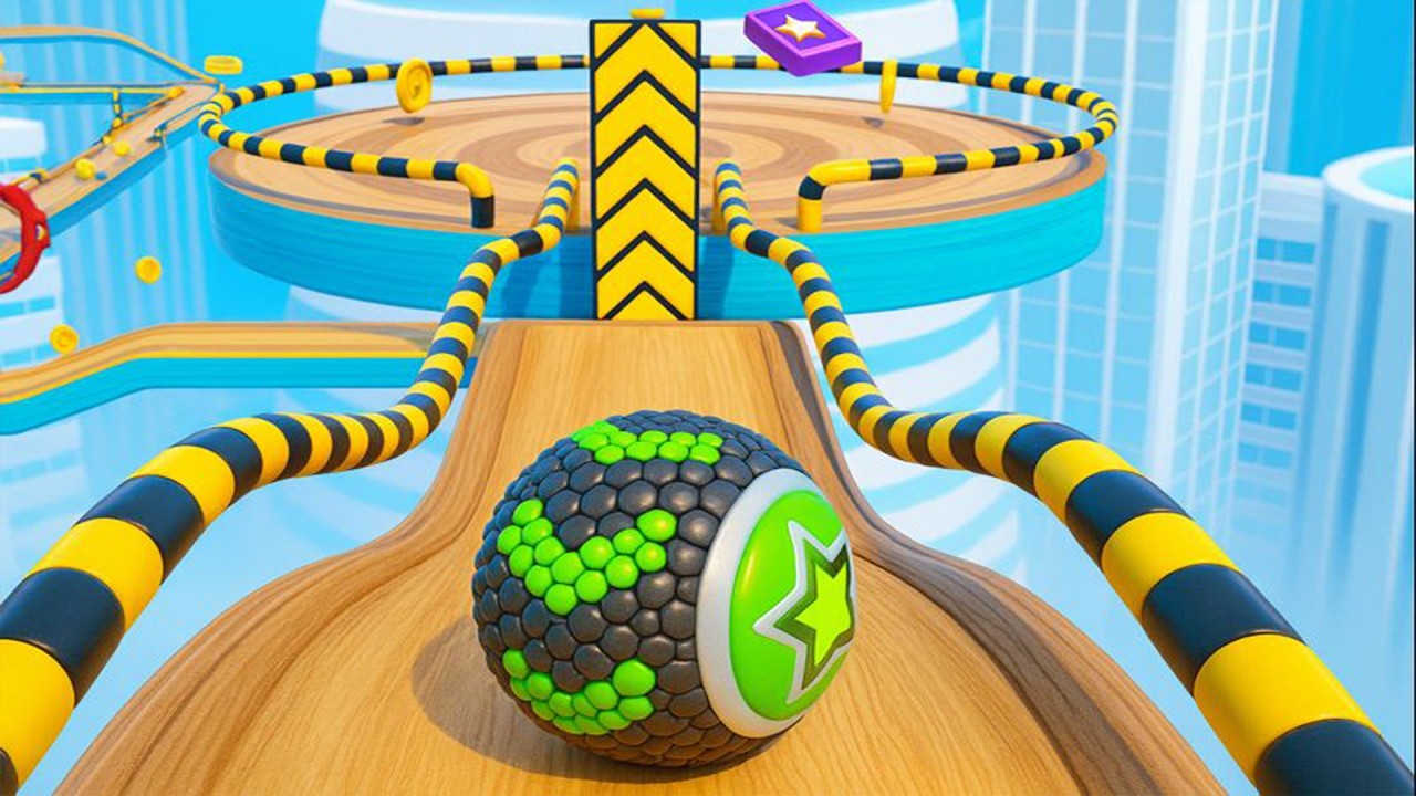 Going Balls, SpeedRun, Going Balls Portal Run Gameplay Level 32142