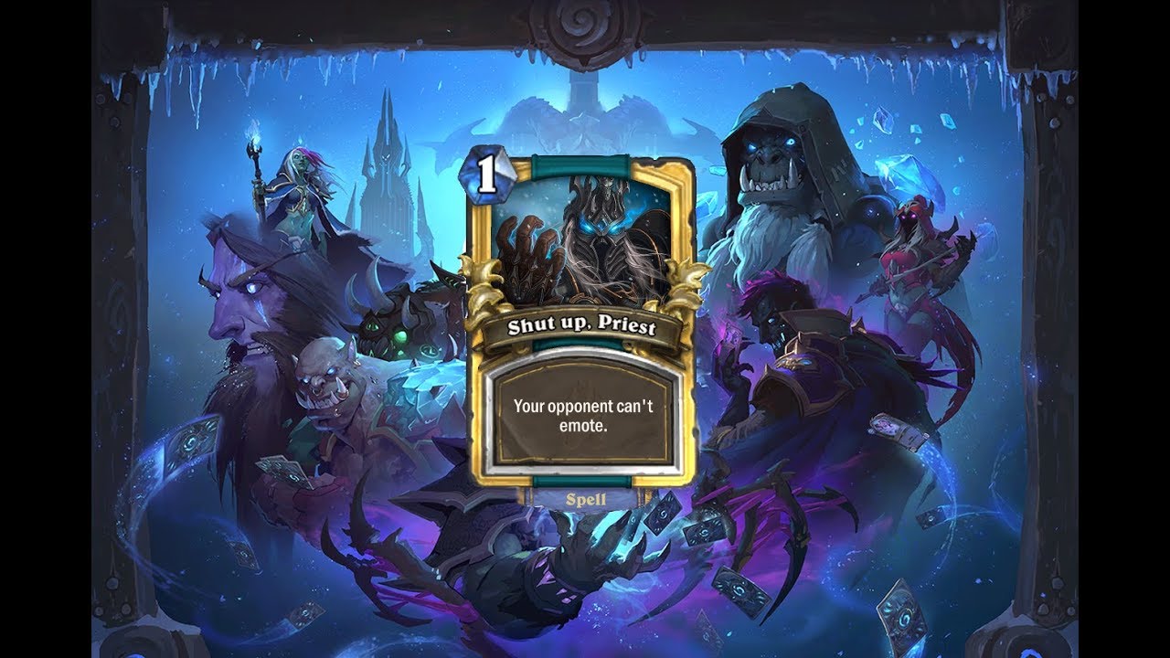 [Hearthstone] Hidden interaction - Silencing the Lich King
