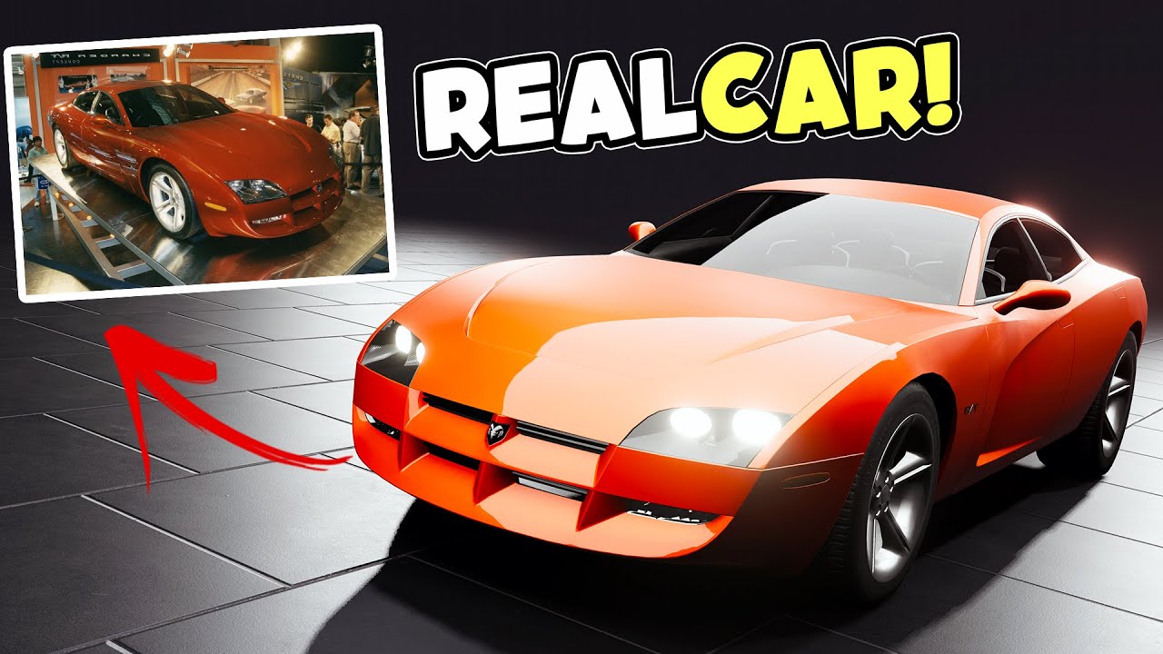 AWESOME 90s Concept Muscle Car Mod In BeamNG! - 99' Dodge Charger