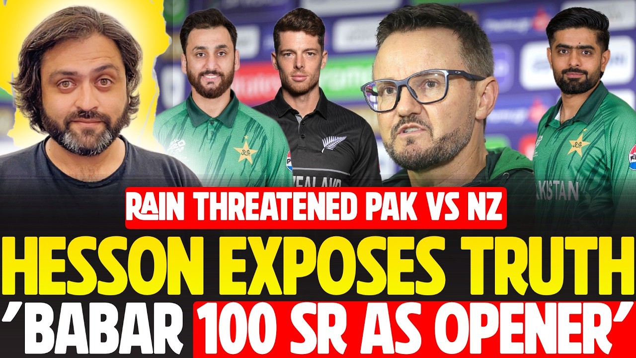 Mike Hesson Exposes TRUTH over Babar Azam, Heated Exchange | Pakistan vs New Zealand Super 8s