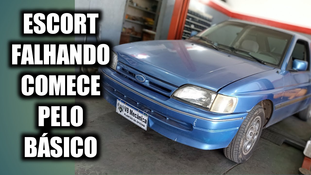 Ford Escort falhando. Onde está o defeito? Ford Escort crashing. Where is the defect?