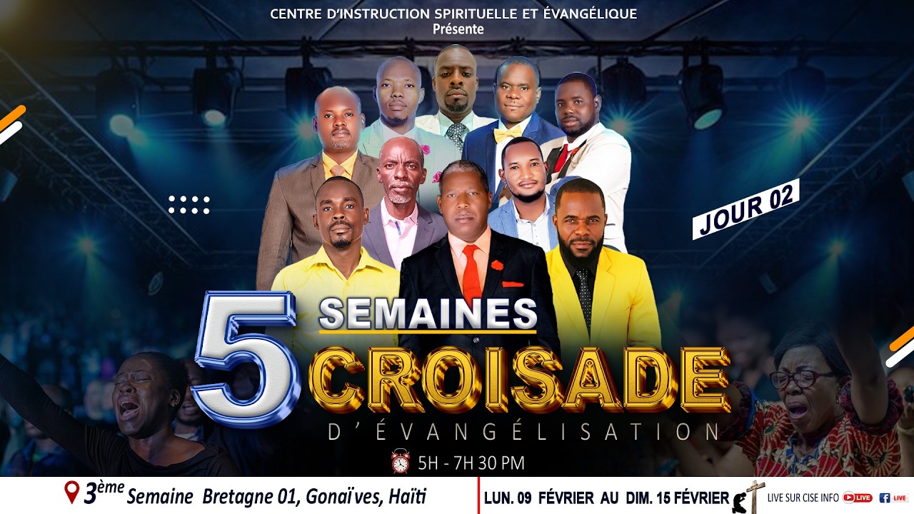 Grande campagne annuelle d’évangélisation organisée par CISE  | Semaine 03 | Jour 02 | Bretagne