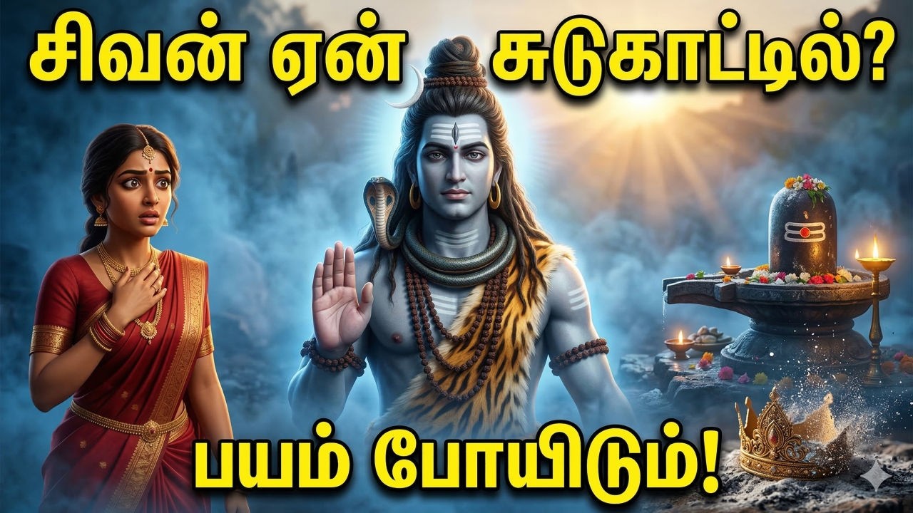 சிவன் ஏன் சுடுகாட்டில் வாழ்கிறார்? காரணம் தெரிந்தா கண்கள் திறக்கும்!