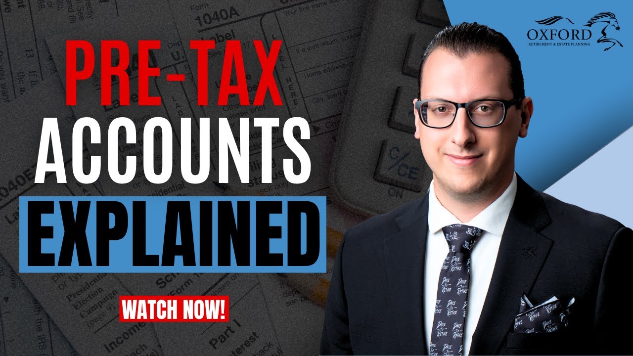 How Pre-Tax Retirement Accounts Work (401k & IRA Taxes Explained)