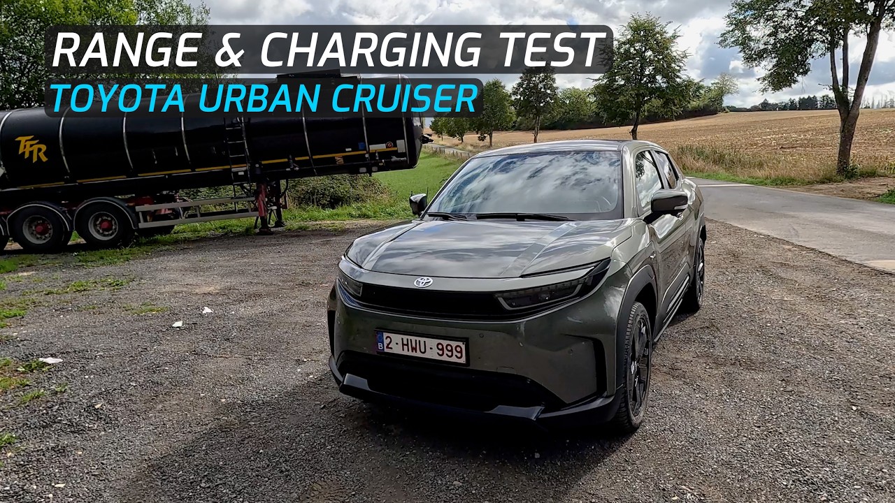 TOYOTA URBAN CRUISER 61 KWH RANGE TEST AND FAST CHARGING TEST (city, highway, regional roads)