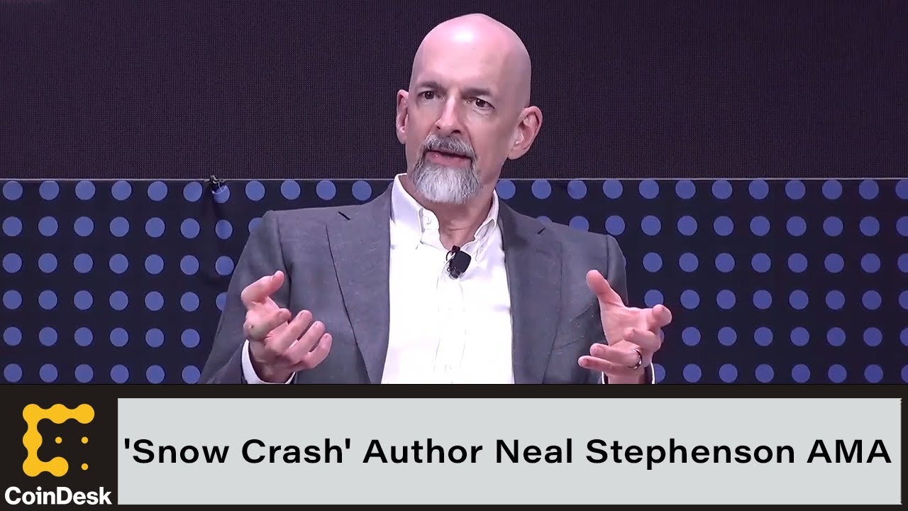 'Snow Crash' Author Neal Stephenson AMA from Consensus 2022