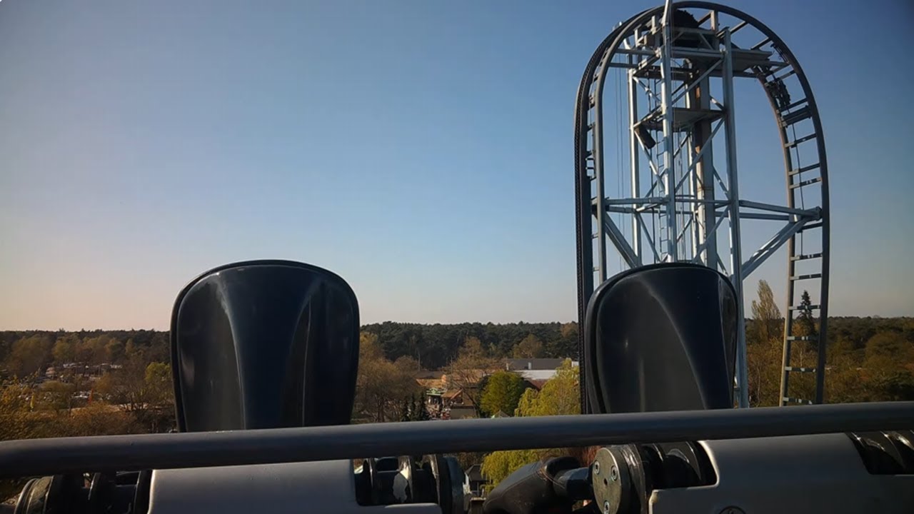 Typhoon - Bobbejaanland - Back Row (4K HD POV) - April 2025