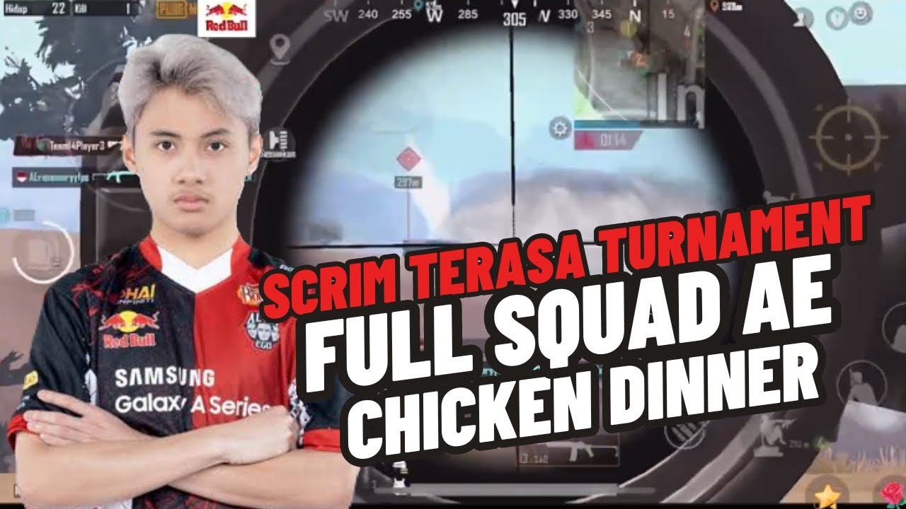 ROSEMARY GAMEPLAY 5 JARI 🔥 SCRIM TERASA TURNAMEN FULL SQUAD AE CHICKEN DINNER