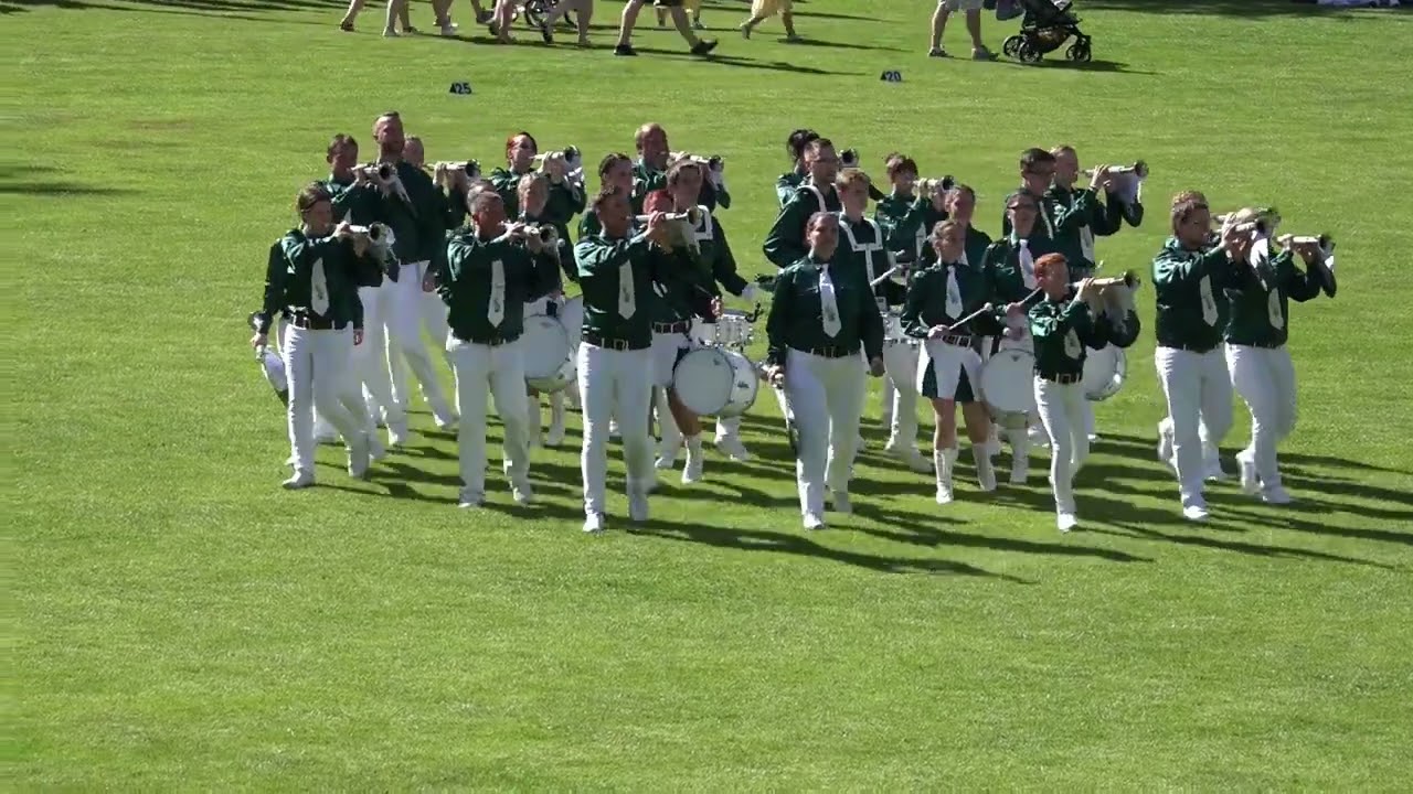 2017 Fanfarenzug Dresden e. V. beim Internationalen Musikfest in Hirschfeld