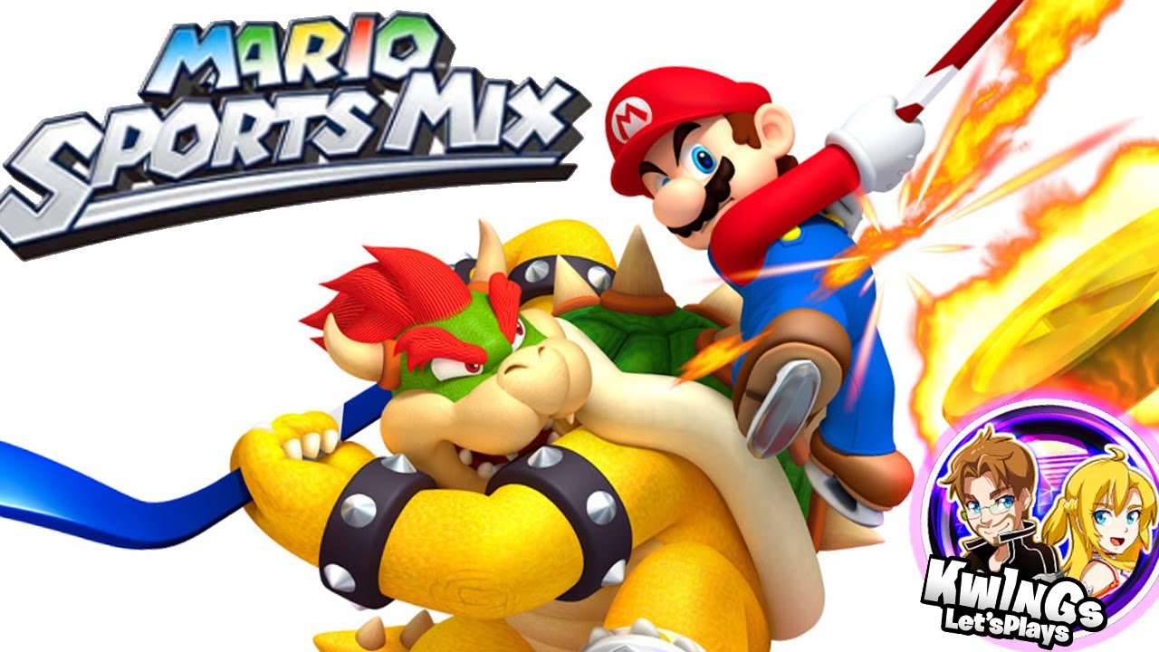 Mario Sports Mix Story Mode Part 1 Hockey (Nintendo Wii)