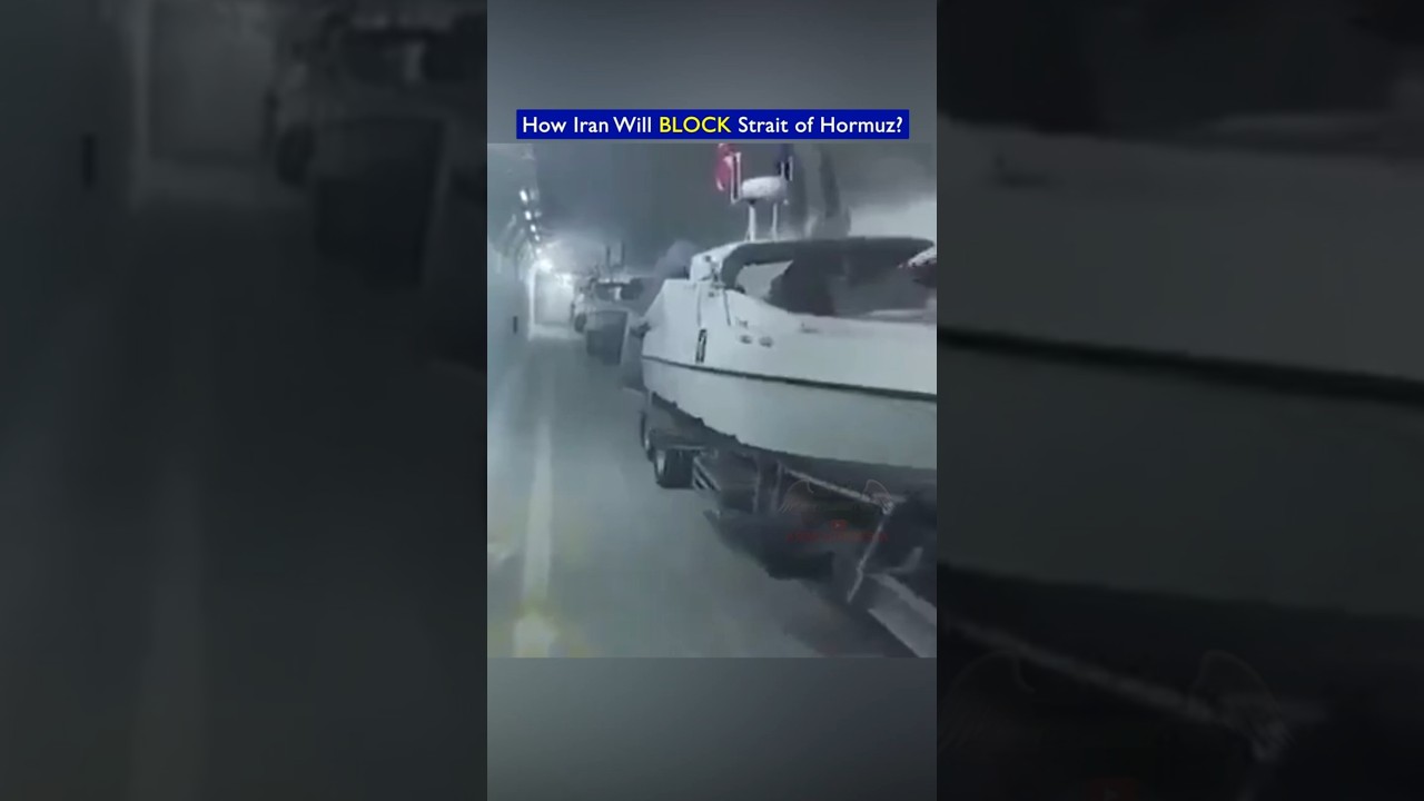 Iran Reveals Underground Naval Base Full of Attack Boats!!