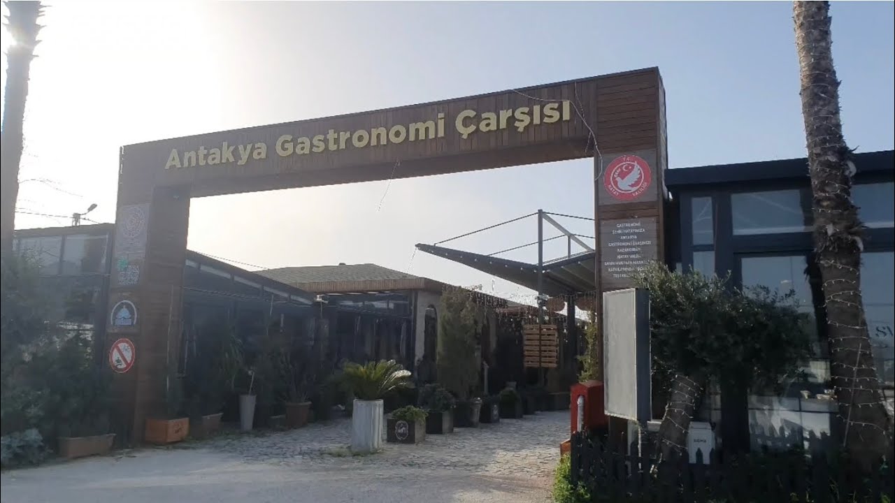 ANTAKYA GASTRONOMİ ÇARŞISI, Pöç Kasabı, Han Döner, Çınaraltı Künefe #hatay #antakya #gastronomia 