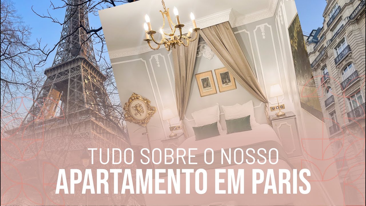 TOUR PELO NOSSO APARTAMENTO EM PARIS!