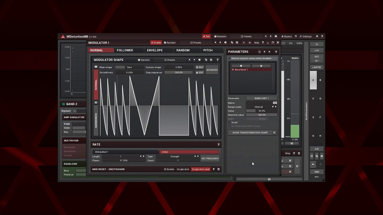 Multiband processing #6 - Tonal/Transient crossover