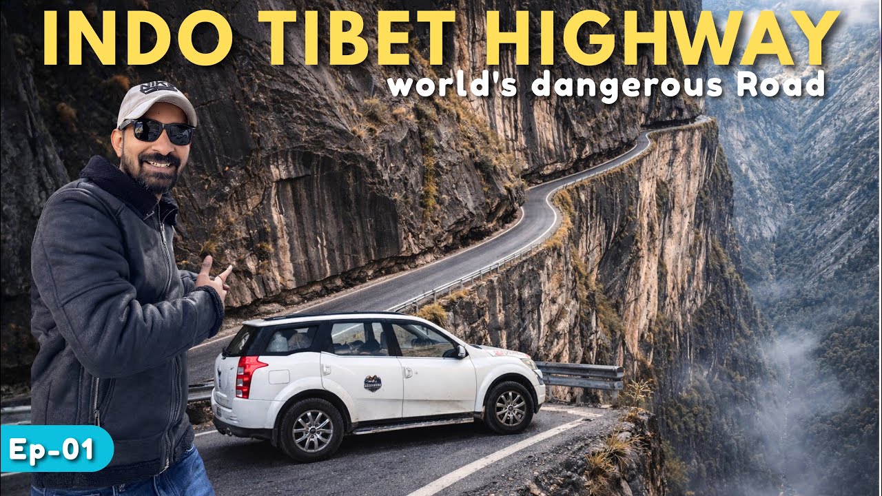 Starting a new trip on the world's most dangerous road😱spiti valley roadtrip