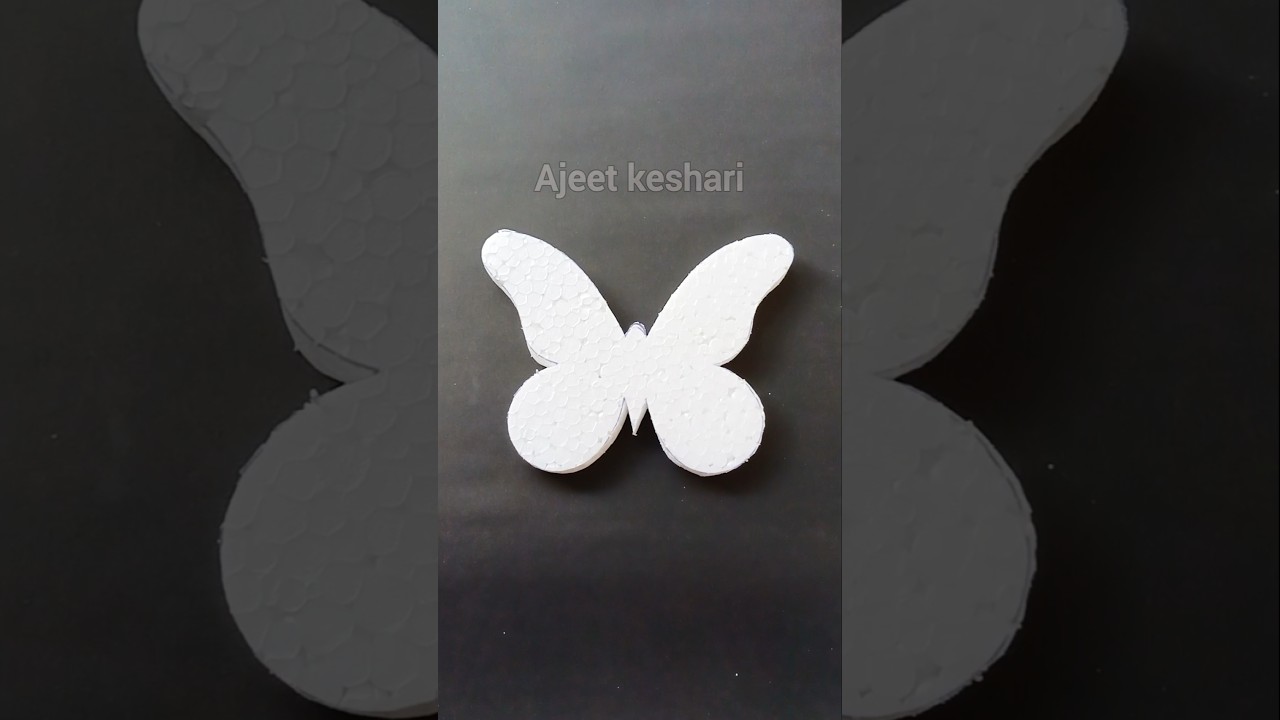 Tag Your BFF | Thermocol Art And Craft #diy #art #craft #video #ytshort #shortvideo #short #design