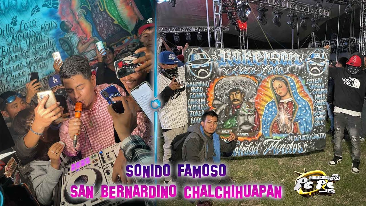REGRESA SONIDO FAMOSO EN SAN BERNARDINO CHALCHIHUAPAN CELEBRANDO A SANTO PATRON SANTIAGO APOSTOL