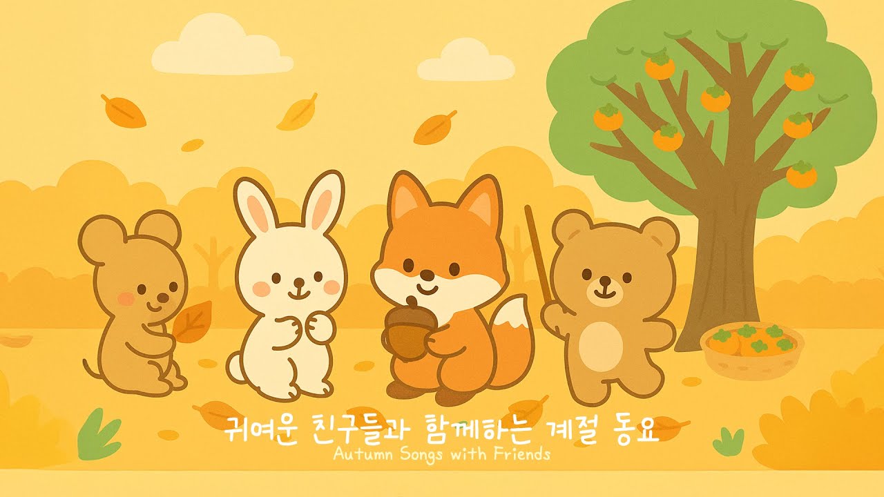 가을 유아 활동 음악 (가을 동요) 모음 l 어린이집·유치원 율동·가정 놀이 BGM