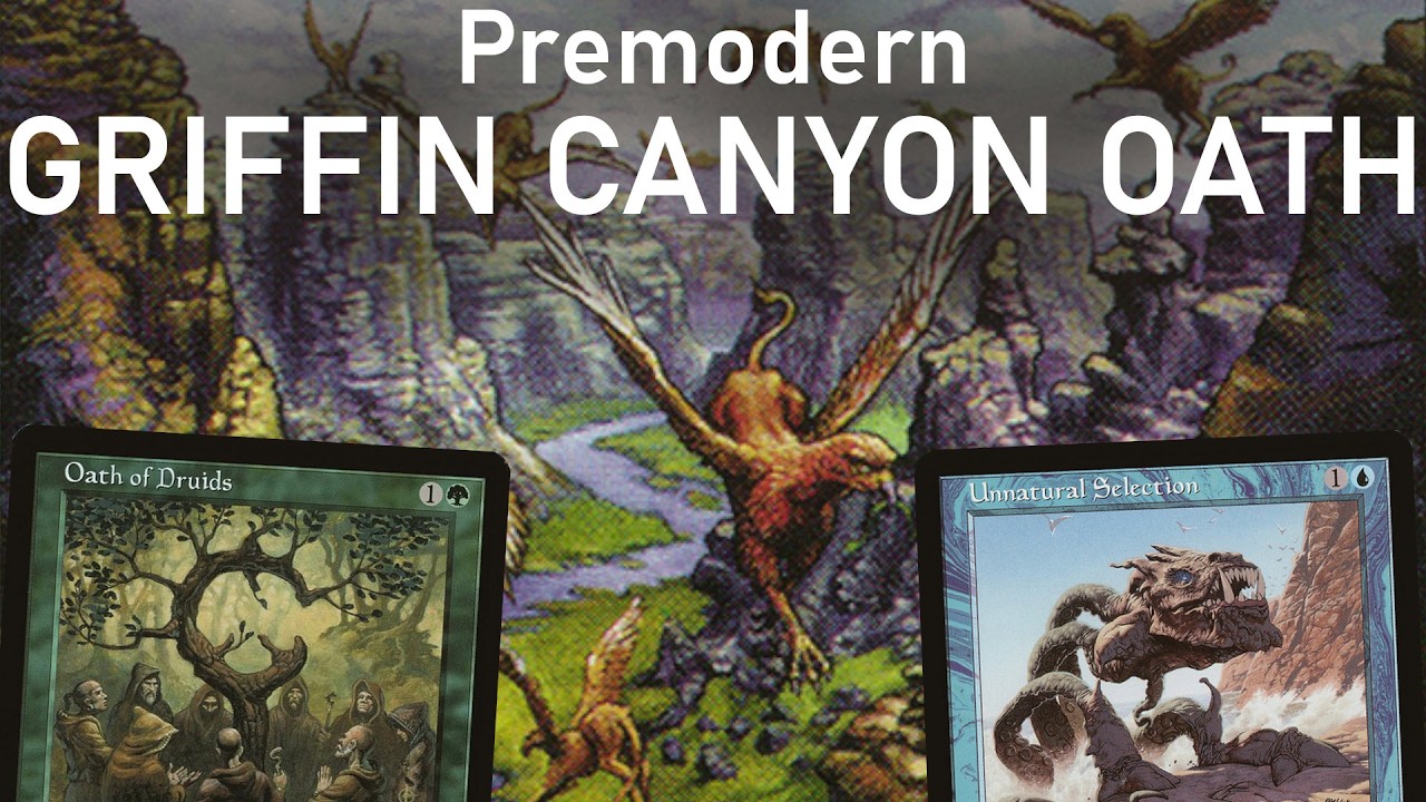 GRIFFIN IT TO WIN IT! Premodern Griffin Canyon Oath Combo. MTG