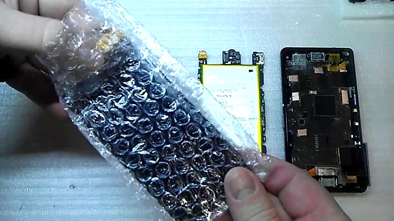 Ремонт SONY Xperia Z3 mini / D5803 - замена модуля - разборка