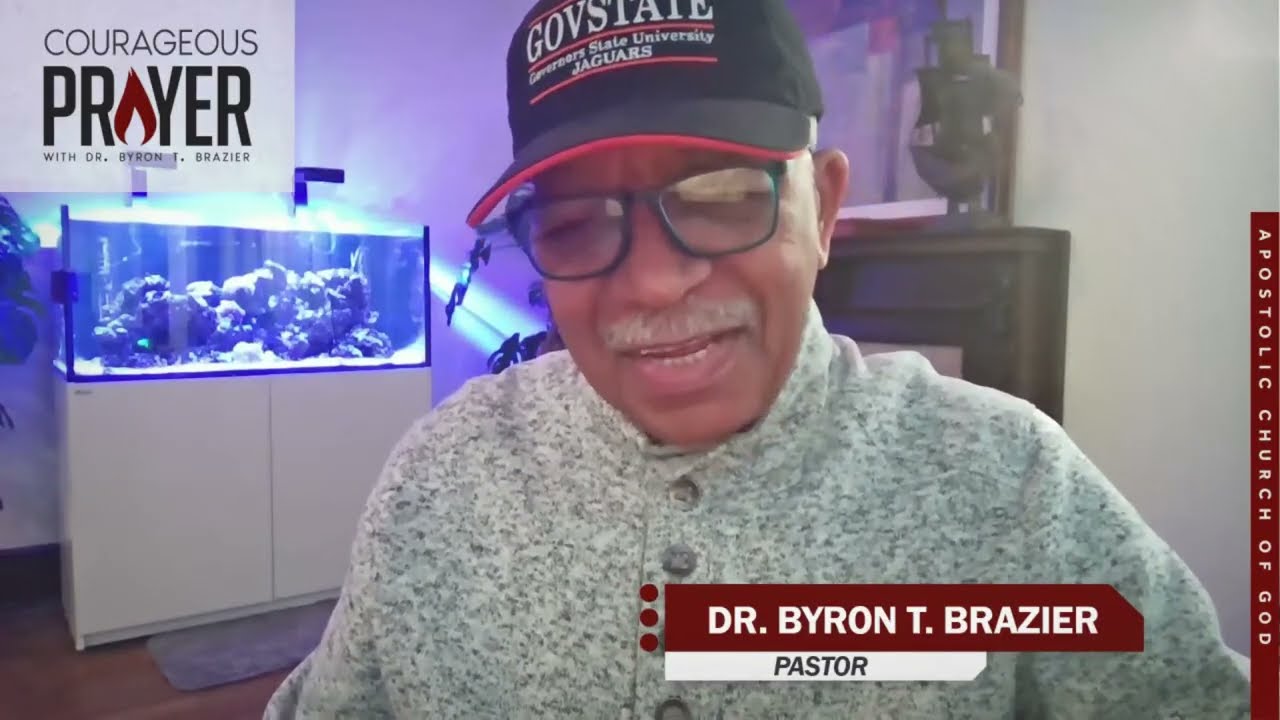 Courageous Prayer with Dr. Brazier @8:30am | February 6, 2026
