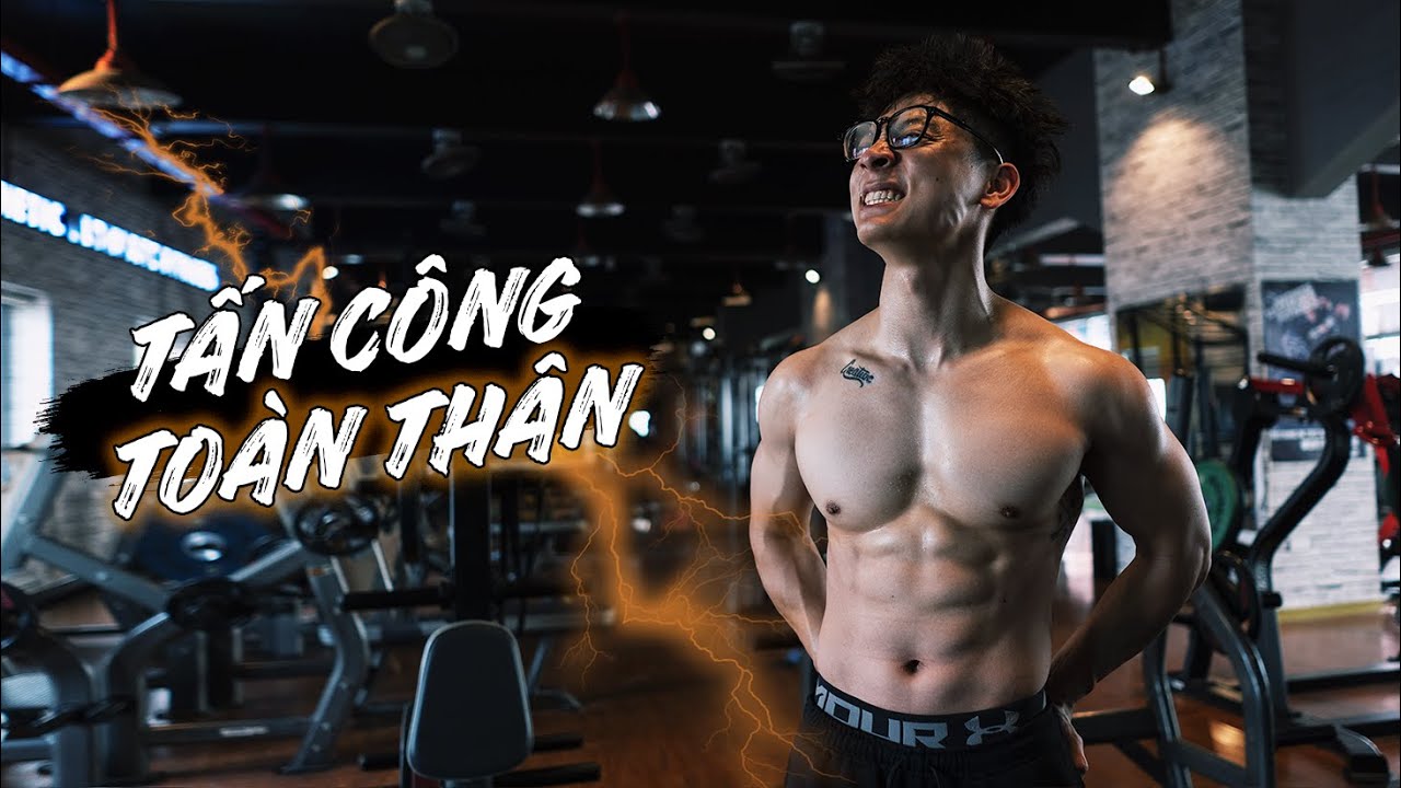 Tập TOÀN THÂN tăng cơ TOÀN THÂN cho mọi đối tượng (phần 1/2) | Full Body Workout | SHINPHAMM