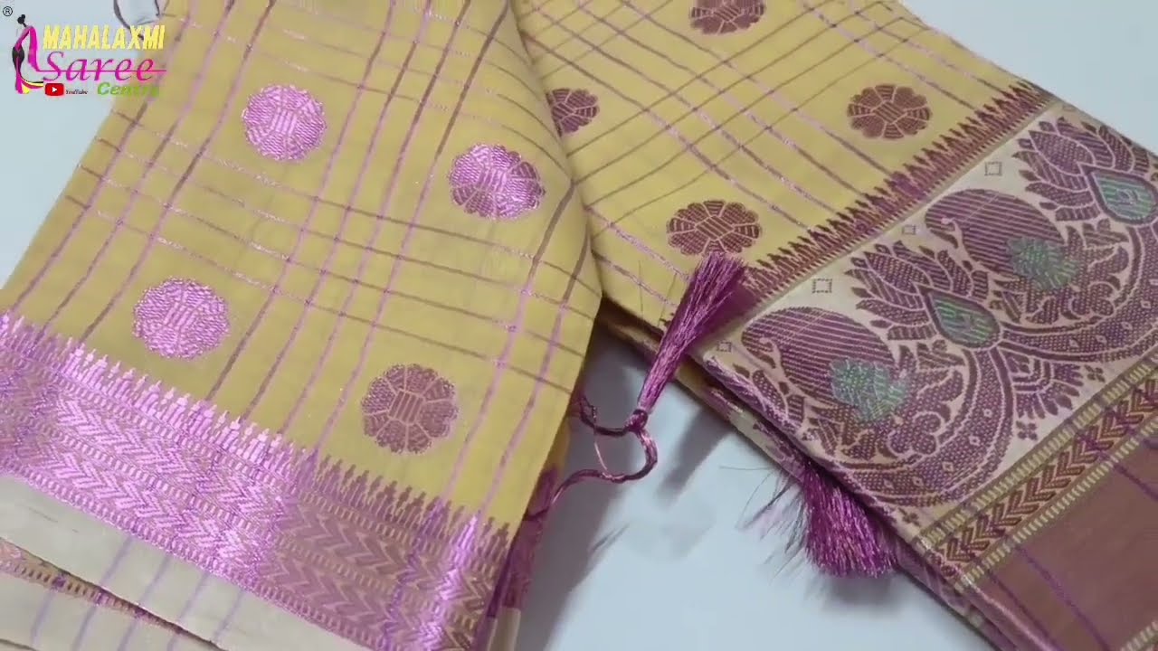 New design Cotton Zari Silk Saree 🎉 Mahalaxmi Saree Centre Mangalore ✨