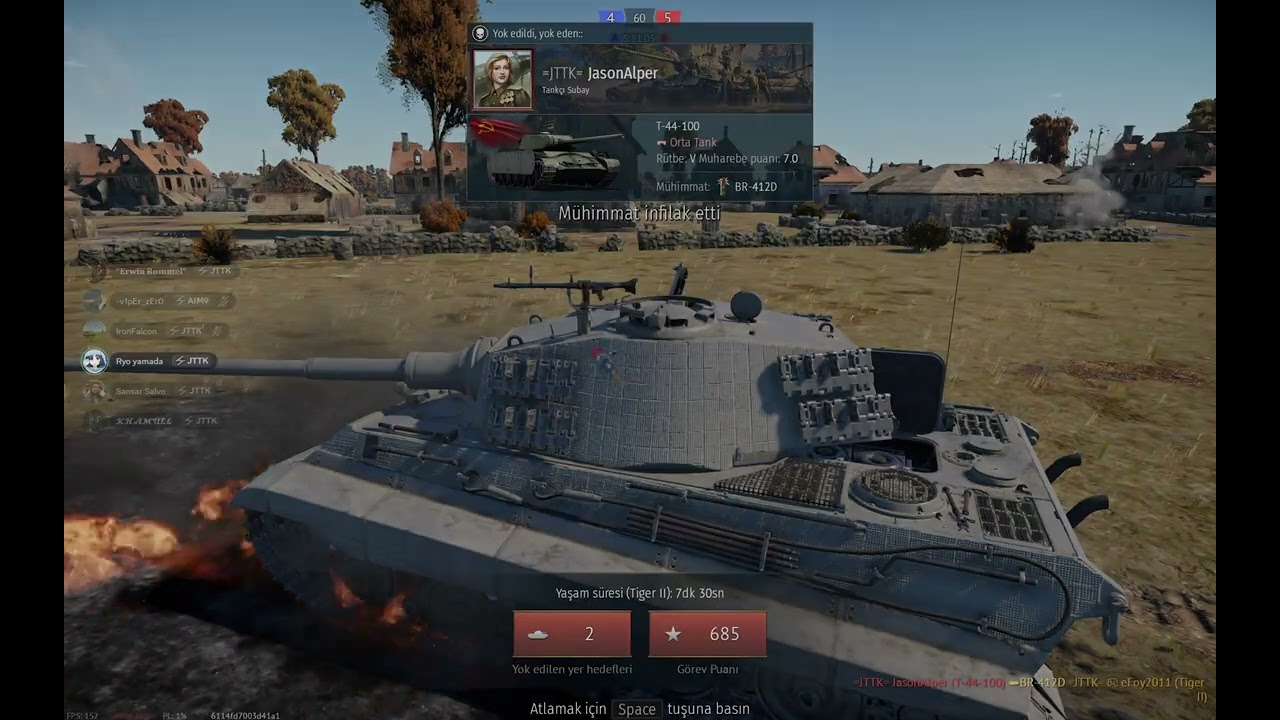 =JTTK= WAR THUNDER 7.3 2. HÜRTGEN MUHAREBESİ