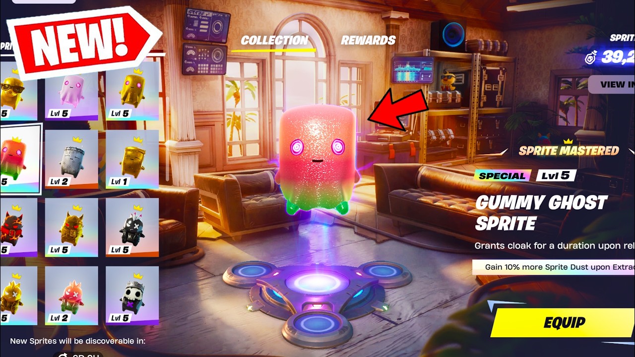 *NEW* FORTNITE SHOP UPDATE! GIFTING SKINS & RARE SPRITES! (LIVE)