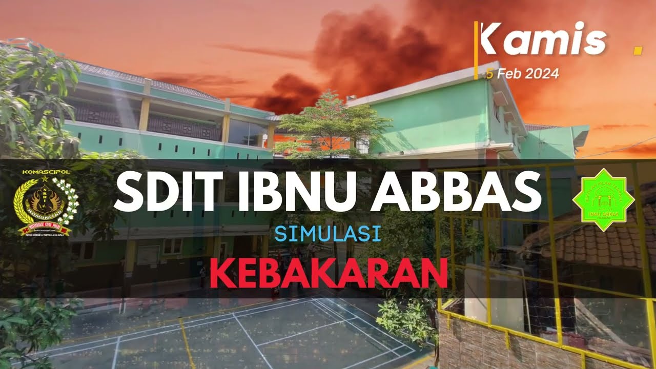 Simulasi Kebakaran di SDIT IBNU ABBAS CIKARANG bersama Tim Komascipol