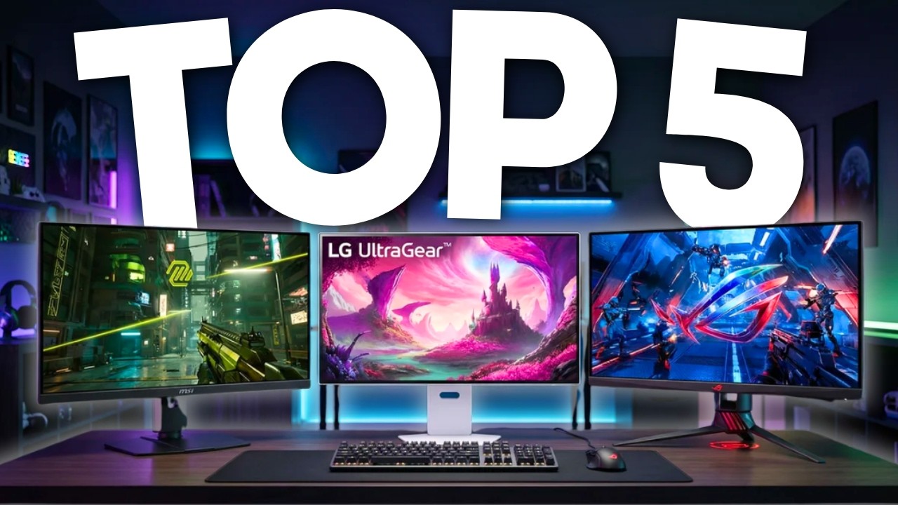 Los 5 MEJORES MONITORES GAMING 4k De 2026 | TOP 5 Monitores Gaming 4k [2025]