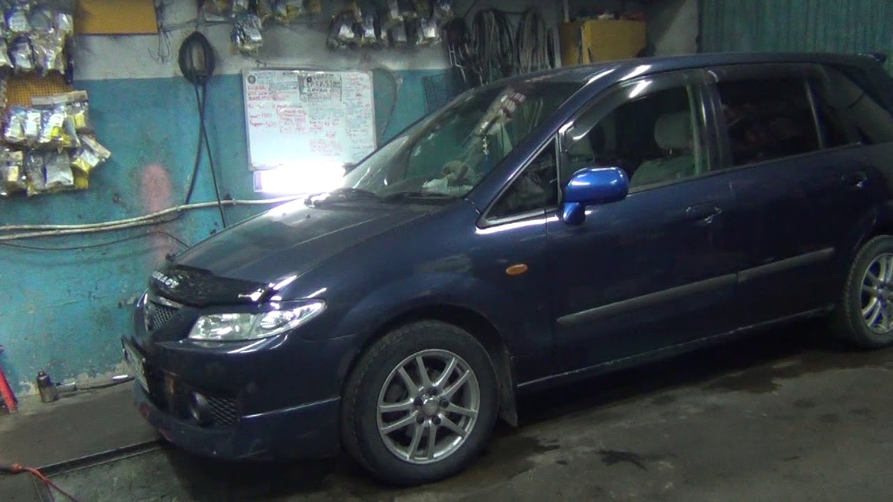 Mazda Premacy полная замена масла в АКПП.