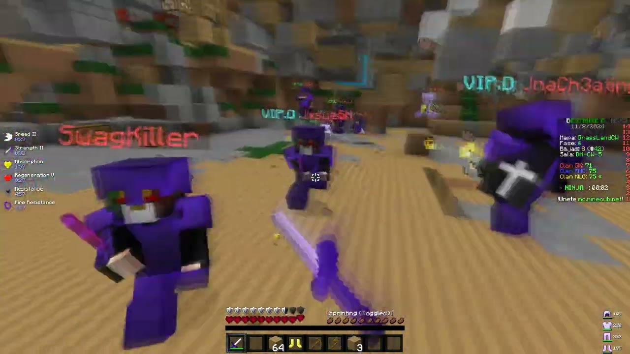 CW MINECUB | KLG-FNC-SK | VOLVIENDO Y FINAL CON VOCES