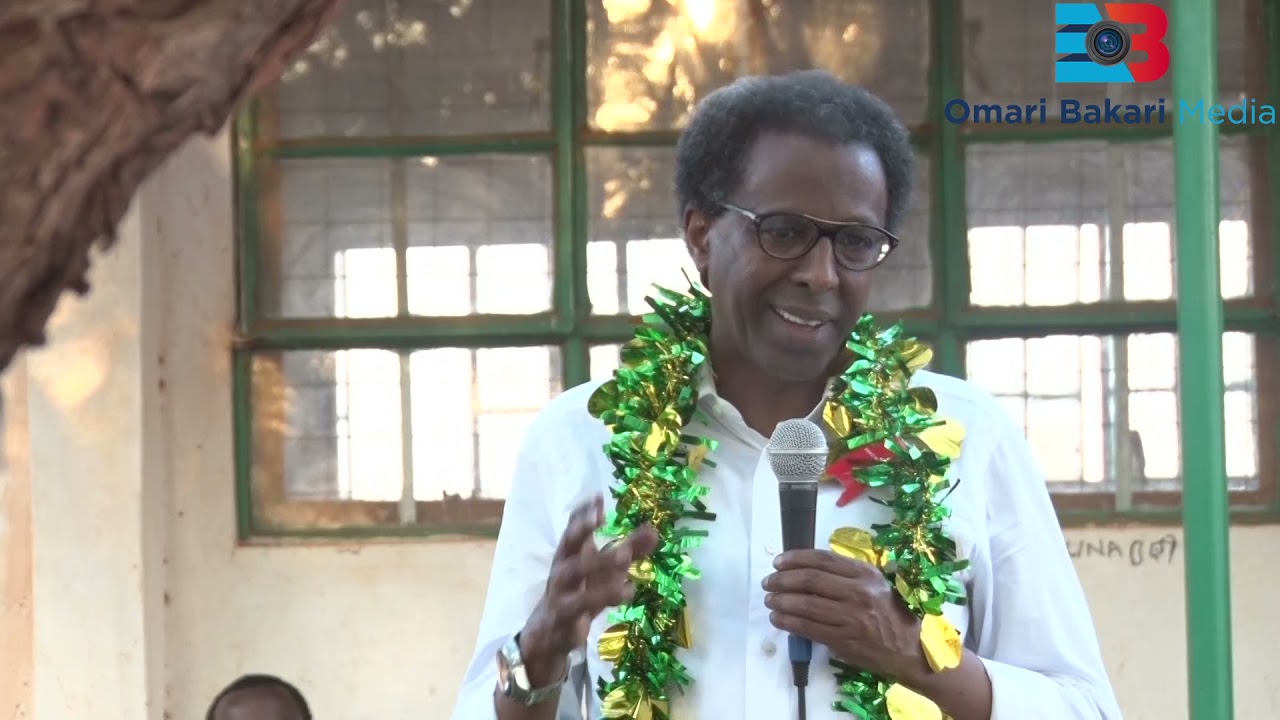 SC Ahmednasir Gives Motivational Talk to Moi Girls Secondary | Mandera County