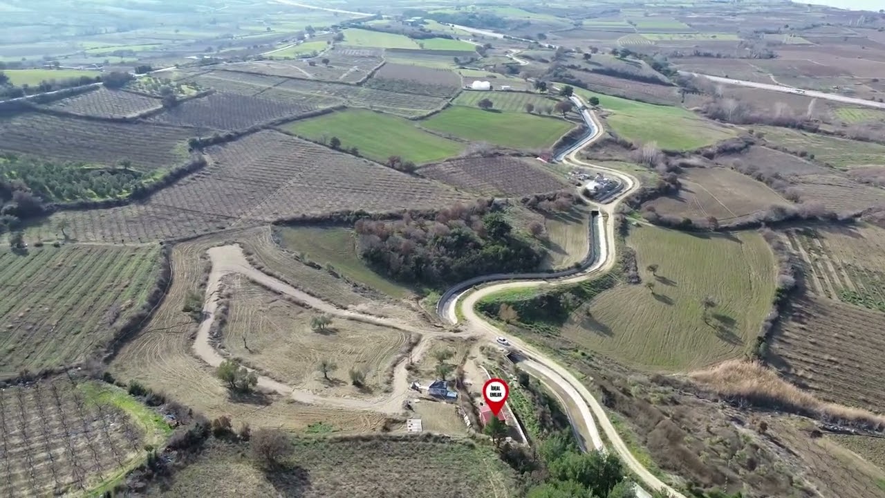 FULL BOĞAZ MANZARALI &Ccedil;ANAKKALE YAPILDAK 'TA EVİ OLAN 984M2 BAH&Ccedil;E