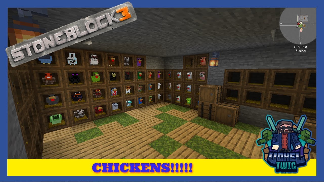 StoneBlock 3 | Ep 6 | Endless Resources with CHICKENS!