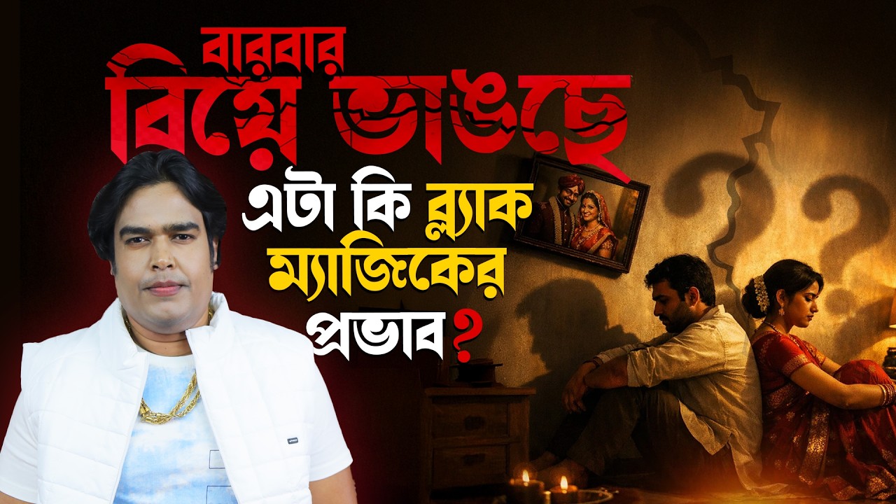 বারবার বিয়ে ভাঙছে—এটা কি ব্ল্যাক ম্যাজিকের প্রভাব? Astrologer Joydev Sastri