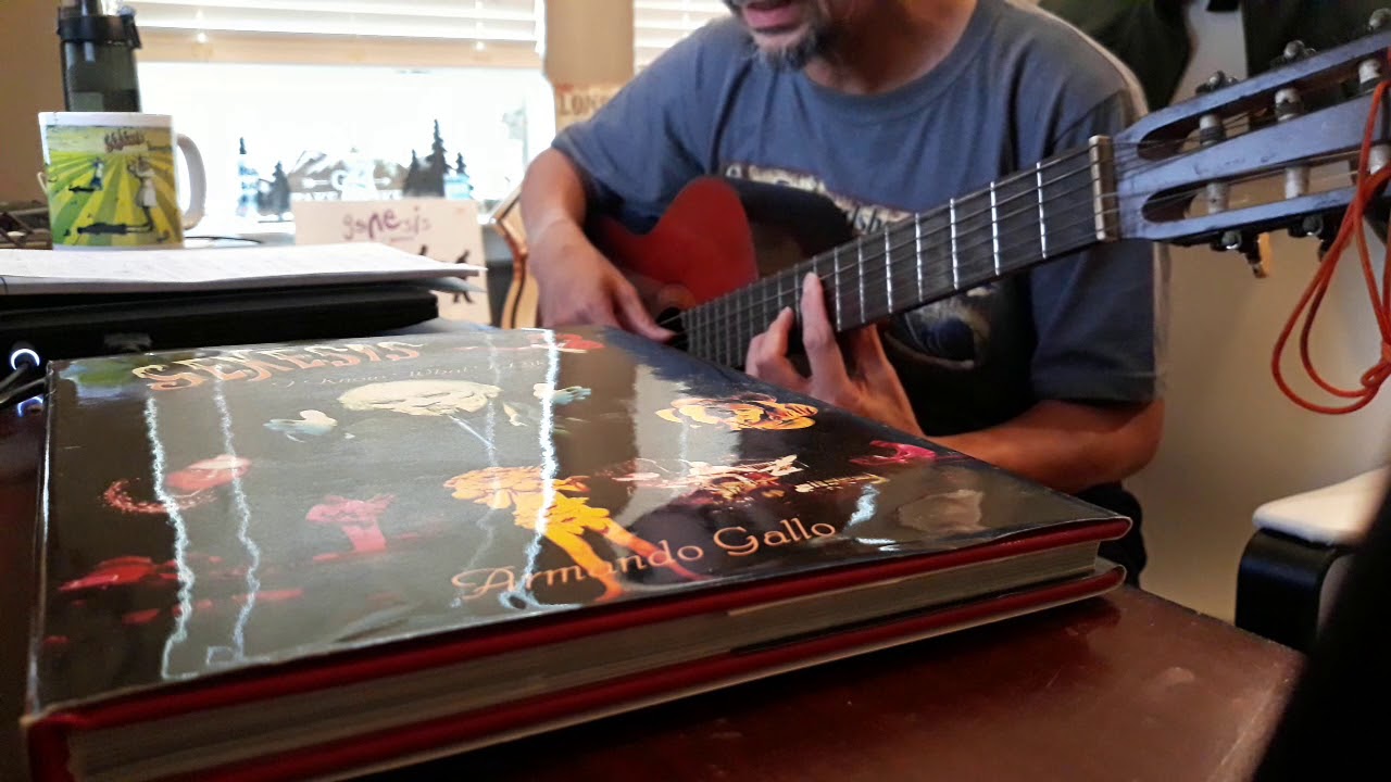 Genesis Songs Tutorial on Classical Guitar - The Musical Box