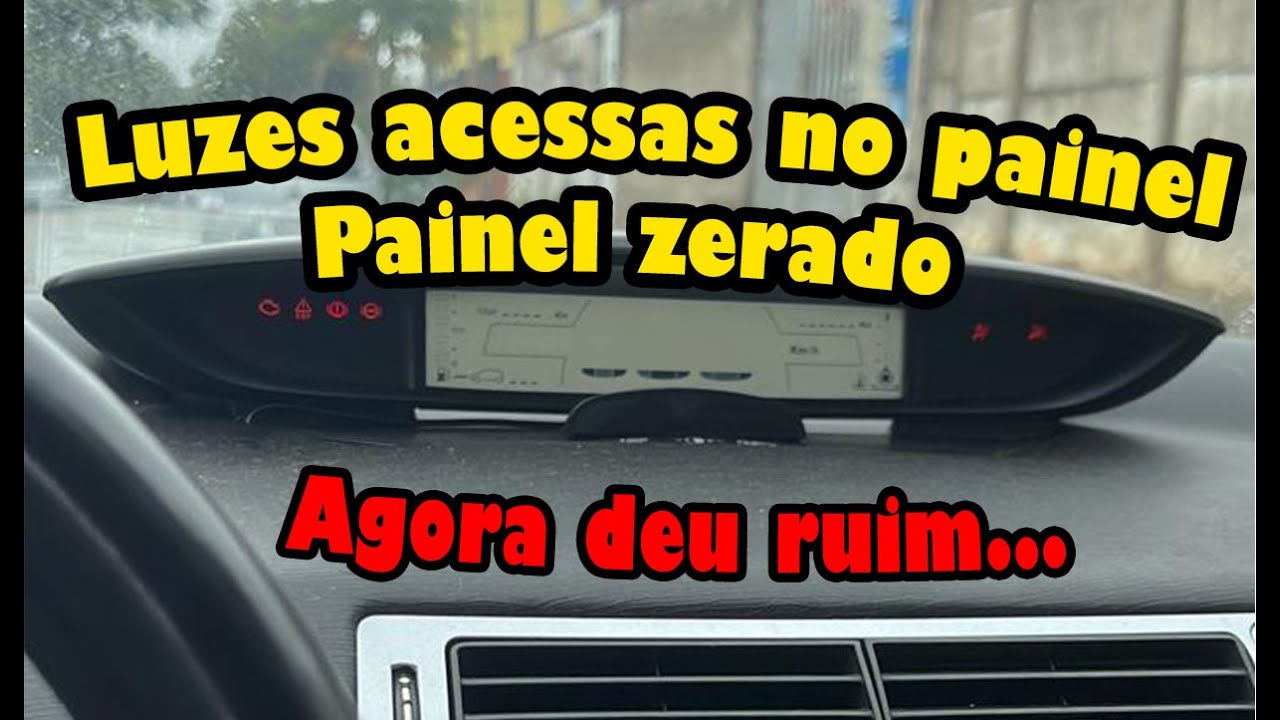 Defeito na BSM C4 Pallas | Farol não funciona | Painel em curto.