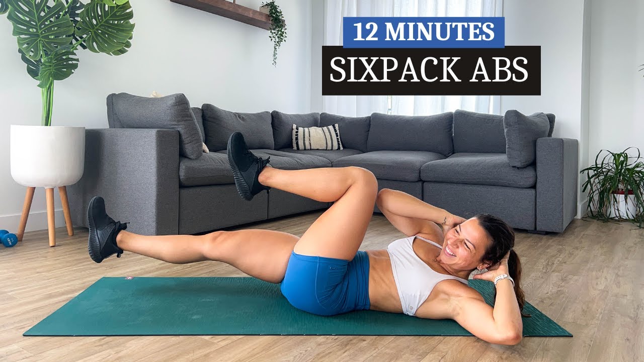 12 min six pack abdos à la maison | exercices abdominaux à la maison sans matériel