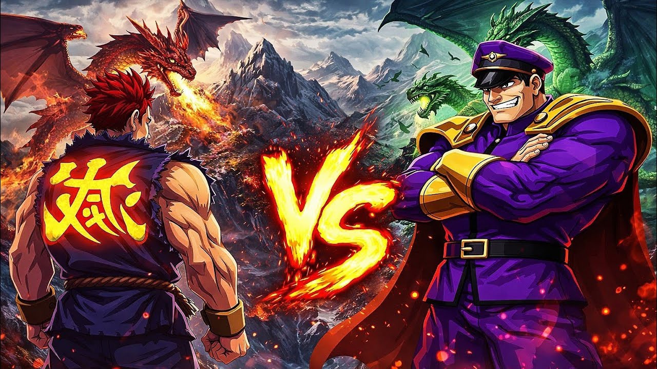 [KOF MUGEN] Shin Evil Ryu vs Kaiser Vega Ssf2 Plus – EPIC FIGHT