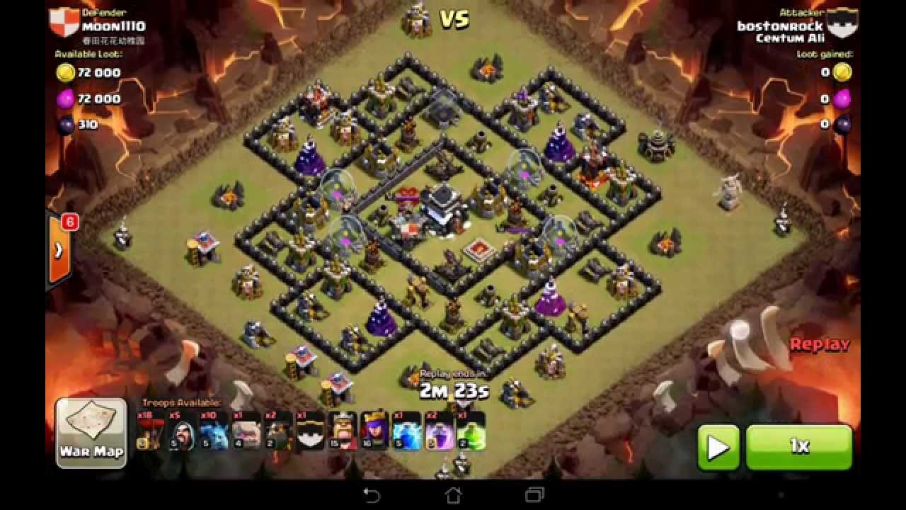 Clan Wars Ep 5 - GoLava: TH9 3-Star Attack