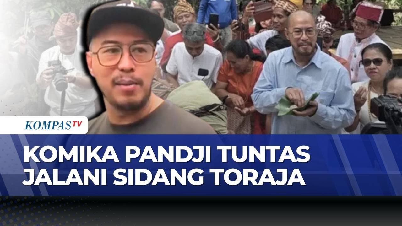Tuai Polemik, Pandji Pragiwaksono Datangi Tana Toraja dan Jalani Sidang Adat | KOMPAS SIANG