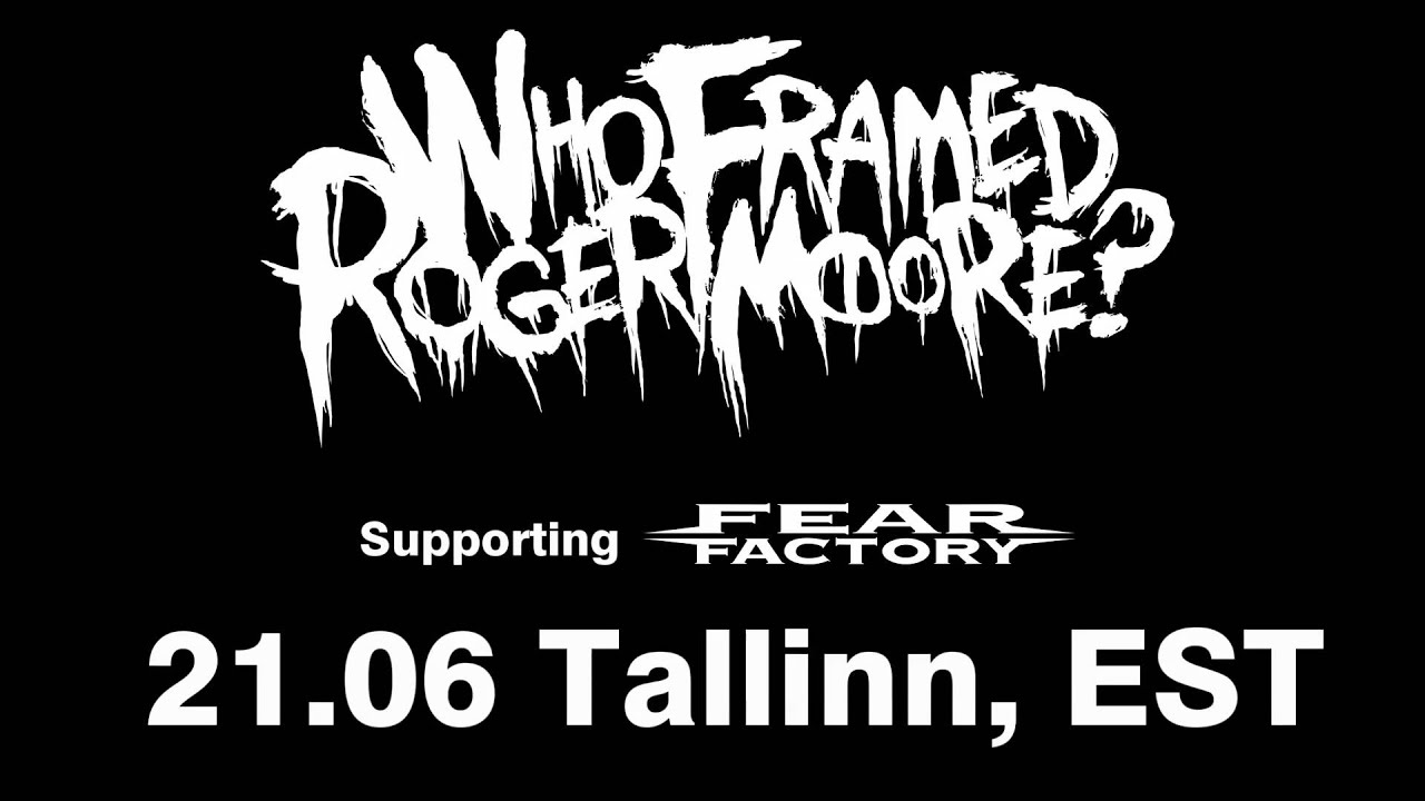 Who Framed Roger Moore? live dates