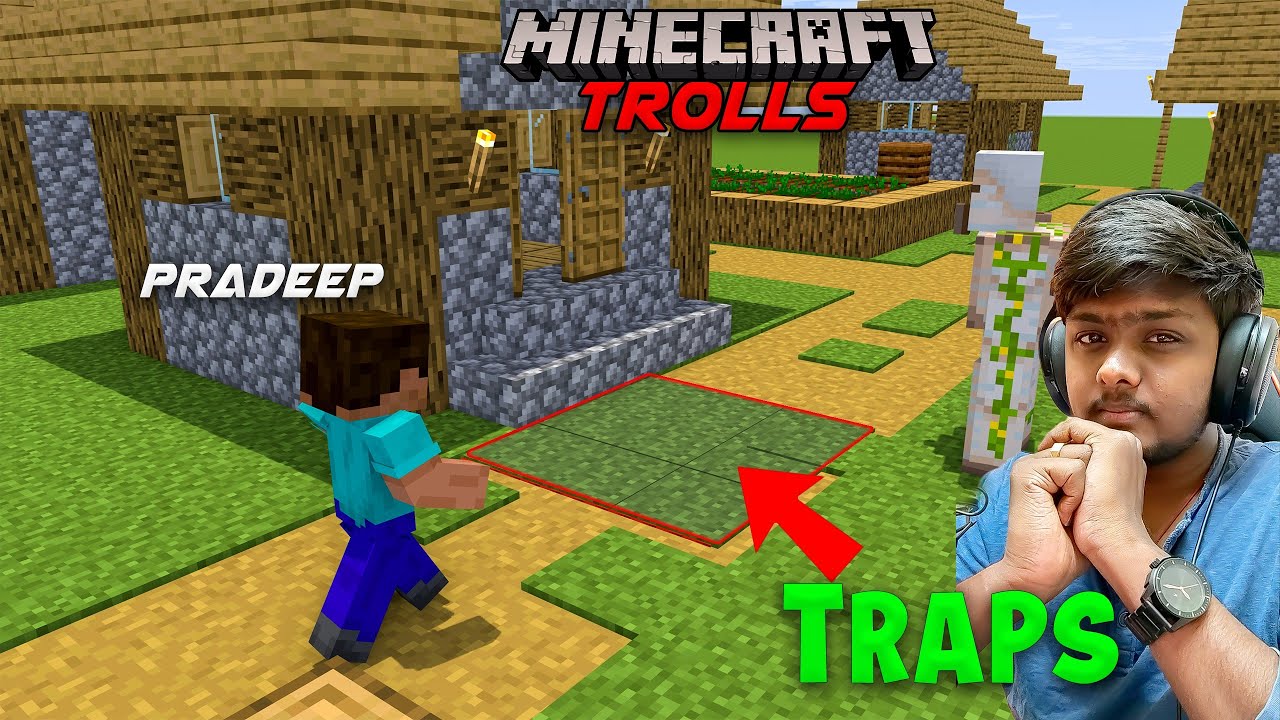 Full To Fun | Minecraft Tricks And Traps | Minecraft In Telugu | GMK GAMER