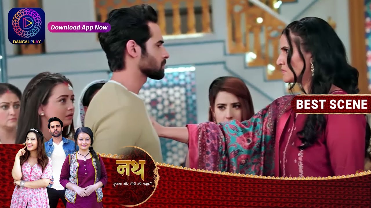 Nath Krishna Aur Gauri Ki Kahani 22September2023कृष्णा बचा पायेगी जीत का घर खाली होने से? Best Scene