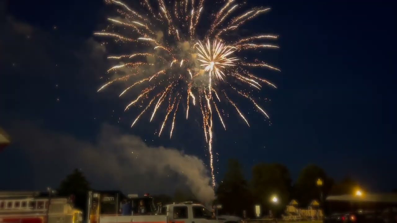 Mt Holly NJ Fireworks show 7/3/2024